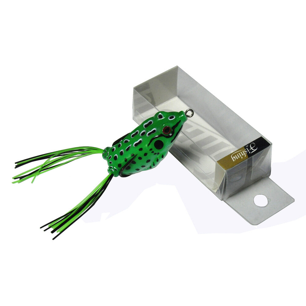 20 Pcs Soft Rubber Frog Fishing Lures with Sharp Hooks - 6cm/2.36''