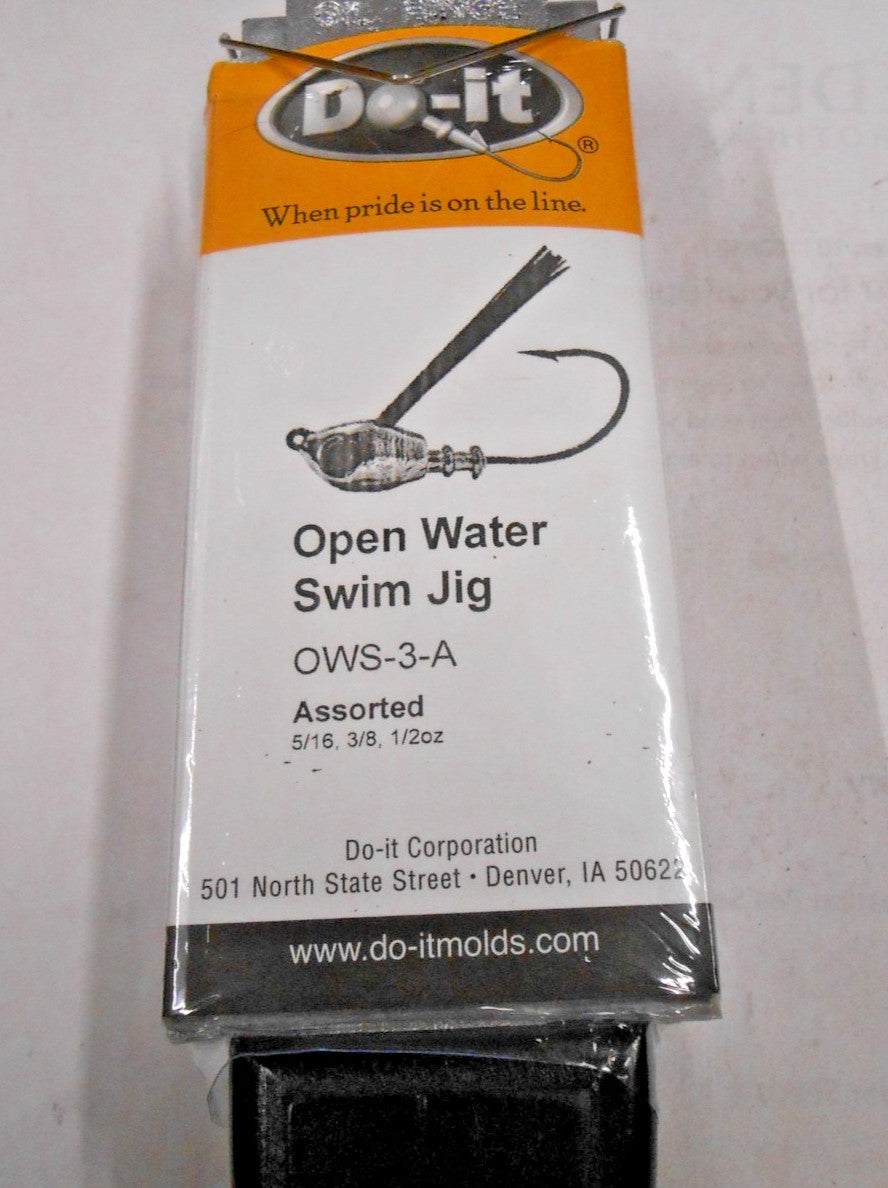 Weedless Open Water Swim Jig Mold 5/16 3/8 1/2 oz - Fishing Lure Mold