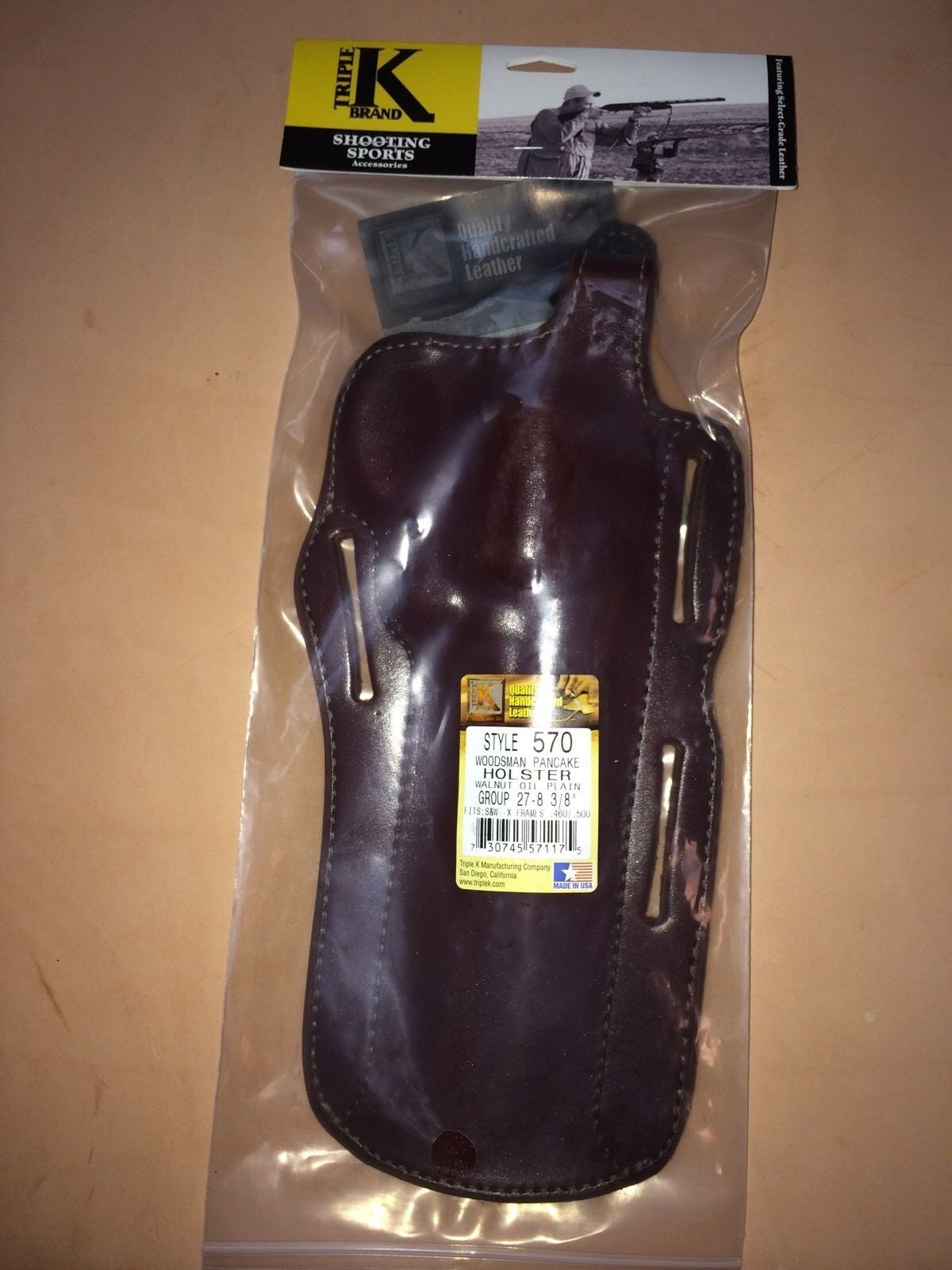 Leather Holster for Smith & Wesson X Frame 460 & 500 with Up to 8 3/8" Barrel
