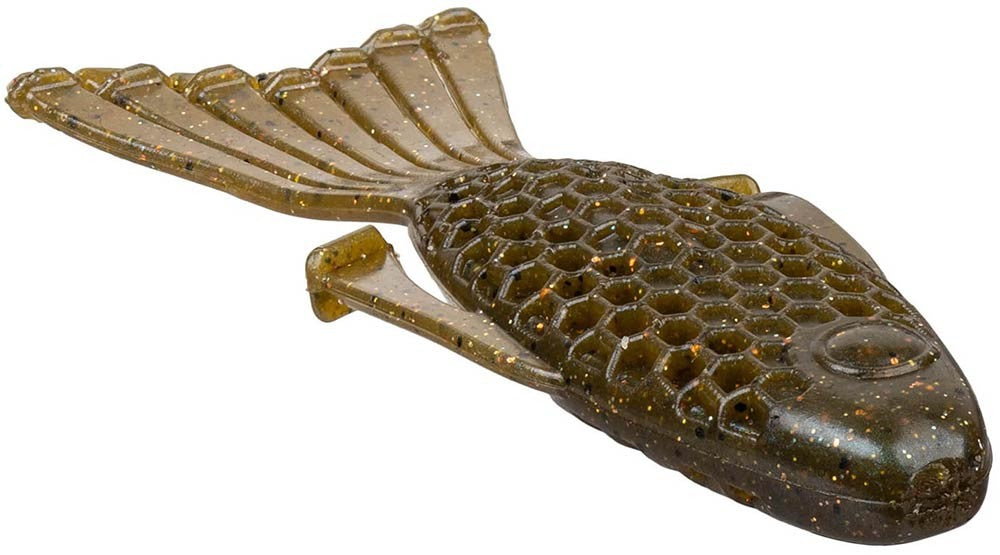 Salt-Infused Soft Plastic Creature Bait 4 Inch for Bass Fishing