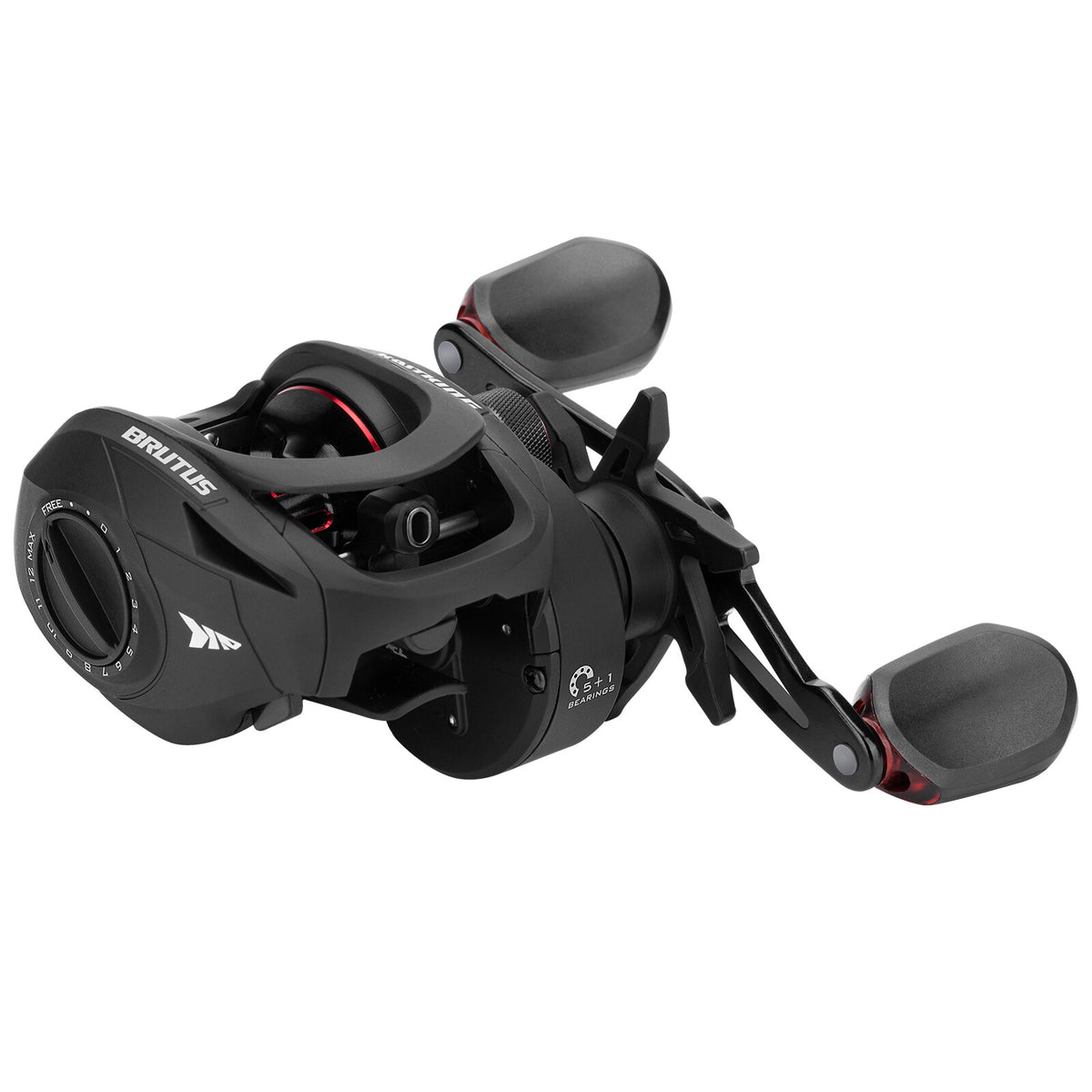 Baitcasting Fishing Reel 7.2:1 Gear Ratio Lightweight Graphite Frame