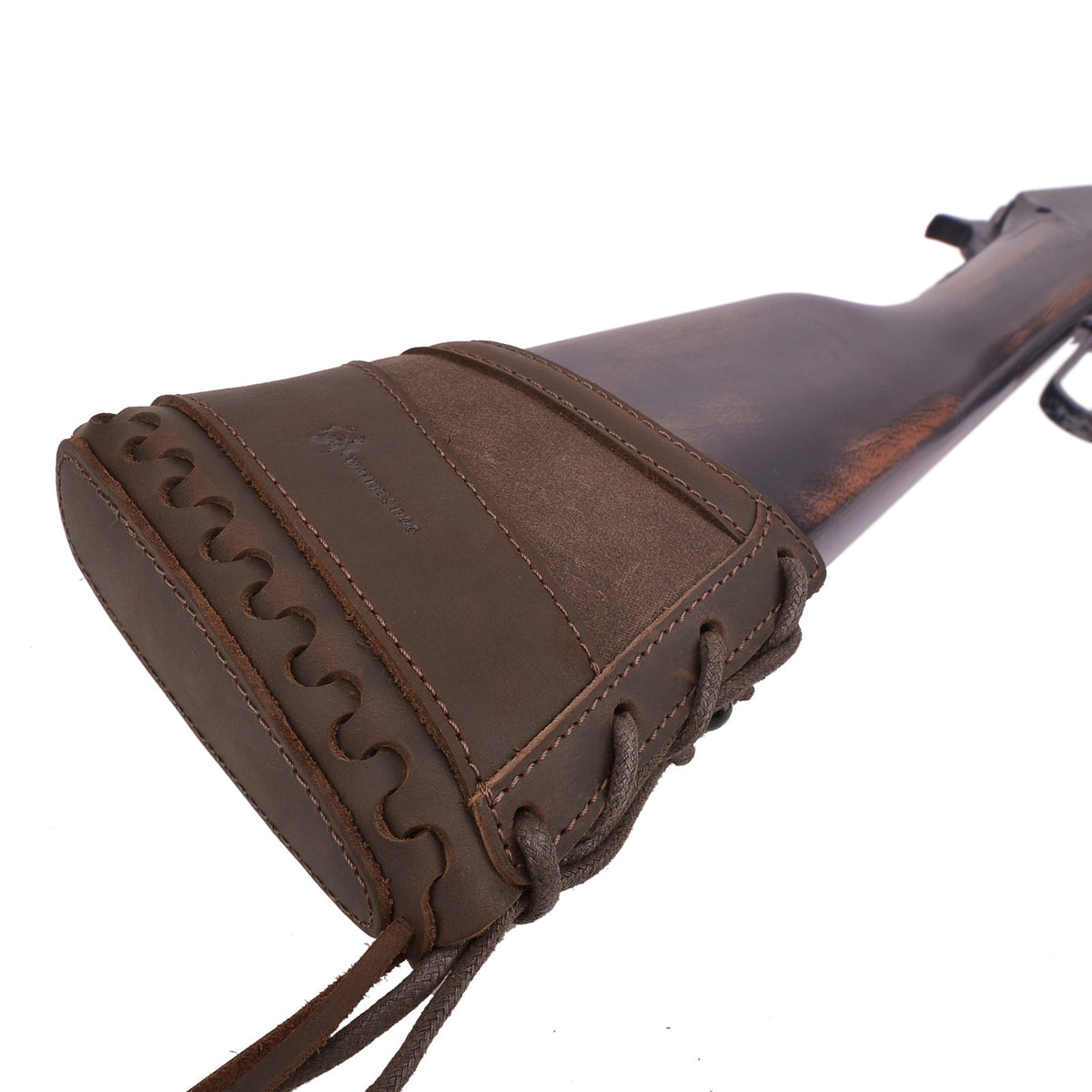 Hunting Rifle & Shotgun Recoil Pad Shoulder Protection Leather & Canvas