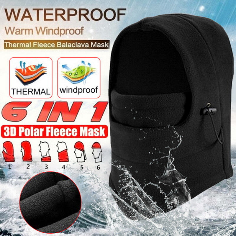 Windproof Fleece Face Mask for Cold Weather Ski Snowboarding Hiking