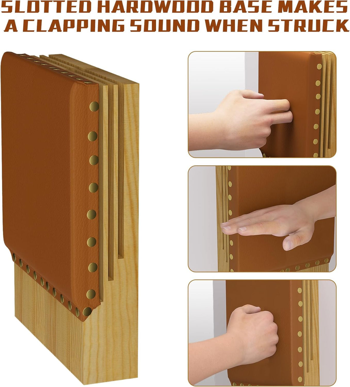 Martial Arts Training Makiwara Board 11x4 Inch Wooden Strike Pad