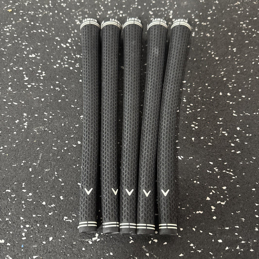 Callaway Lamkin Crossline 360 Golf Grips Set of 5 Black White Standard