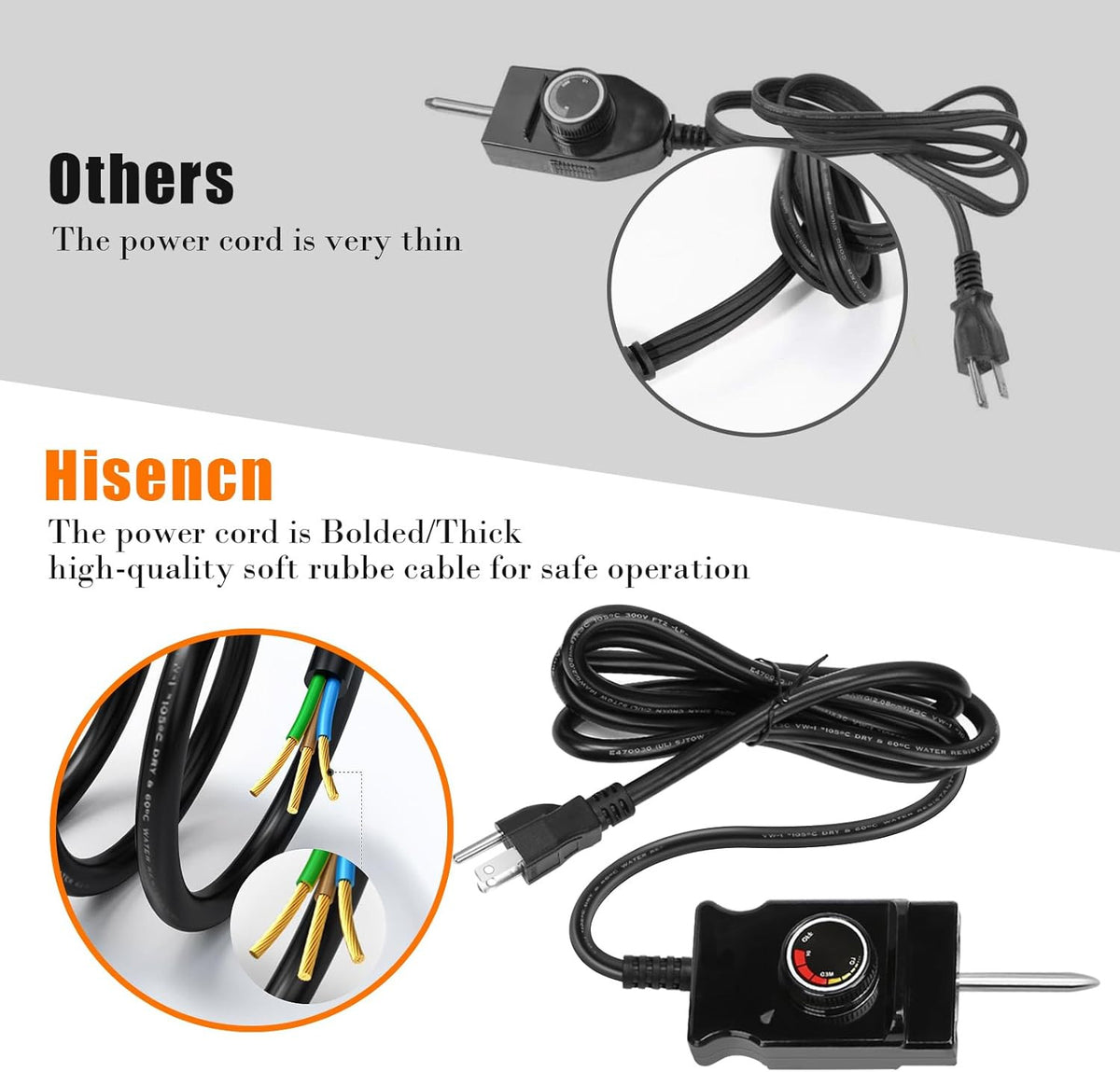 1500W Electric Smoker Heating Element for Masterbuilt & Other Smokers