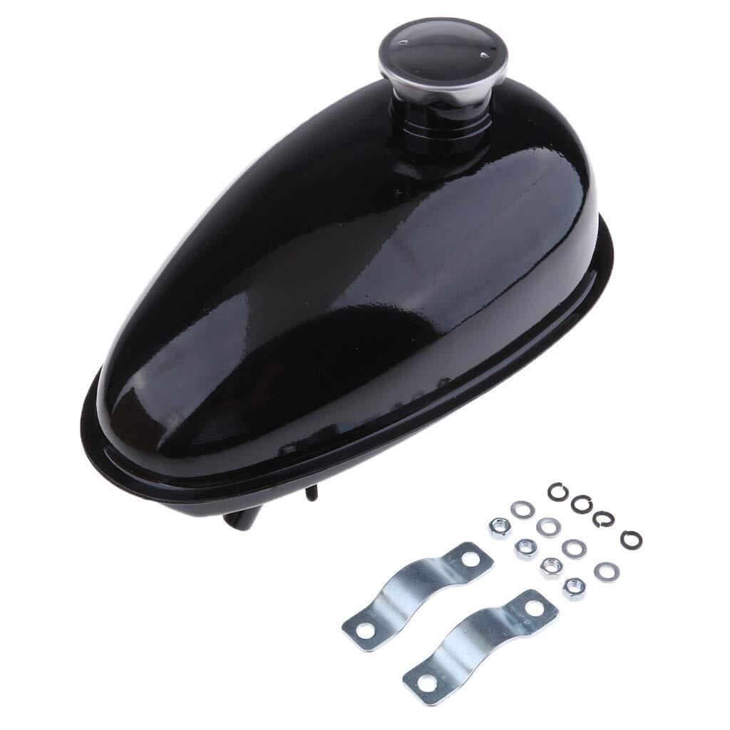 Motorized Bicycle Gas Tank with Cap and Petcock - 2L, 3L, 4L Capacity