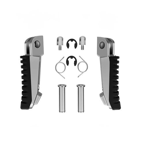 Front Foot Pegs for Kawasaki Ninja ZX6R ZX9R ZX10R ZX12R Z750 Z1000 Motorcycle Aluminum Pedals
