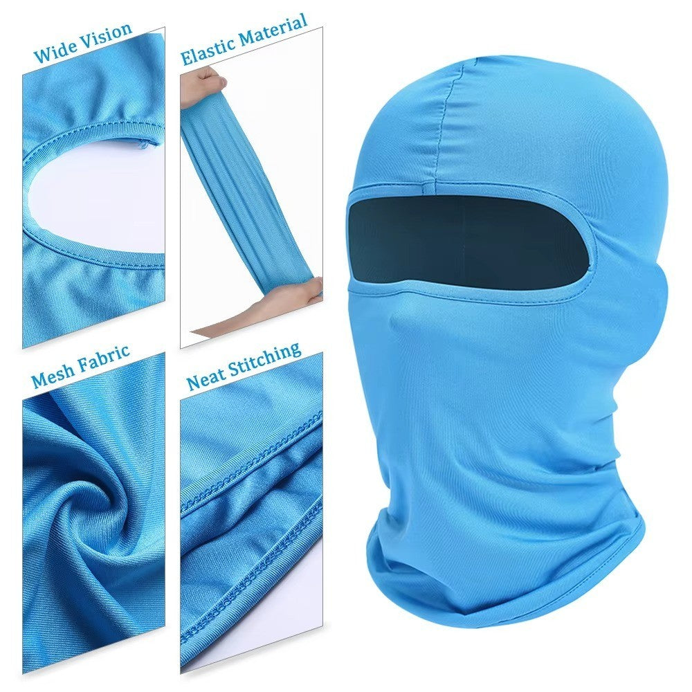 Full Face Mask UV Protection Ski Sun Hood Tactical Balaclava for Men Women