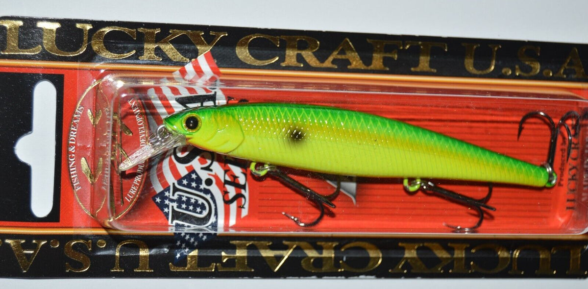 Fishing Jerkbait Lure 97MR Suspending Peacock Bait for Sportfishing