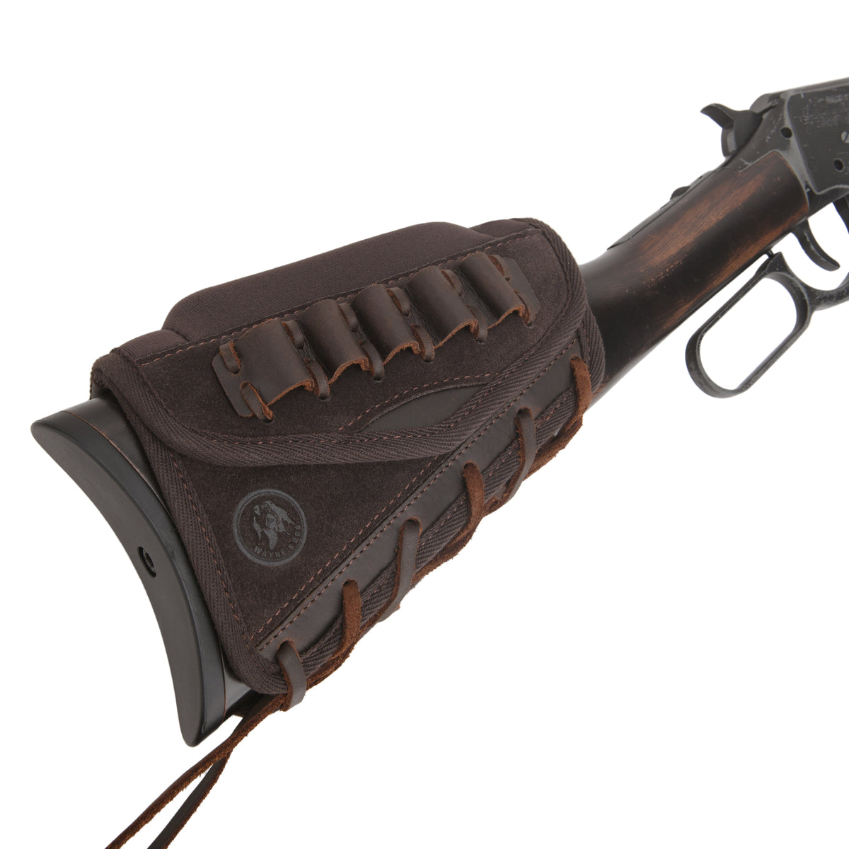 Leather Rifle Cheek Rest Recoil Pad for Hunting & Shooting