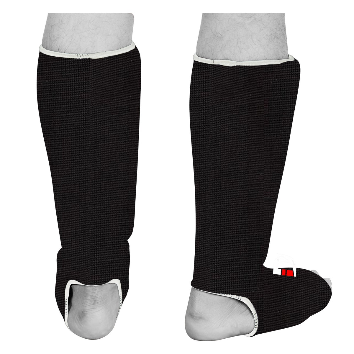 Lightweight MMA Shin Guards with Foam Padding and Support