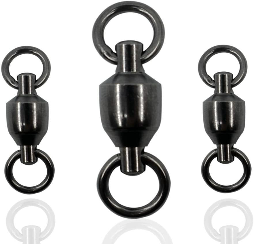 Fishing Line Swivels 20 Pack Ball Bearing Salt & Freshwater Tackle