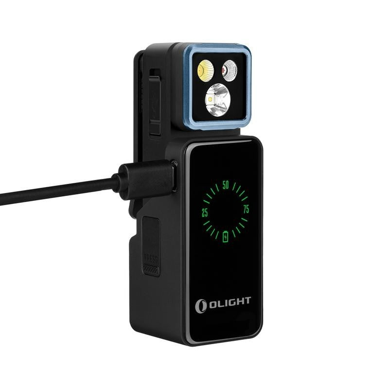 Rechargeable Clip Light with Multiple Modes and Magnetic Mount - 530 Lumens