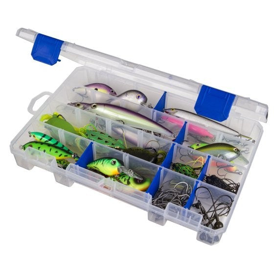 Outdoor Storage Box with Anti-Corrosion Technology, 24 Compartments, Portable Tackle Organizer