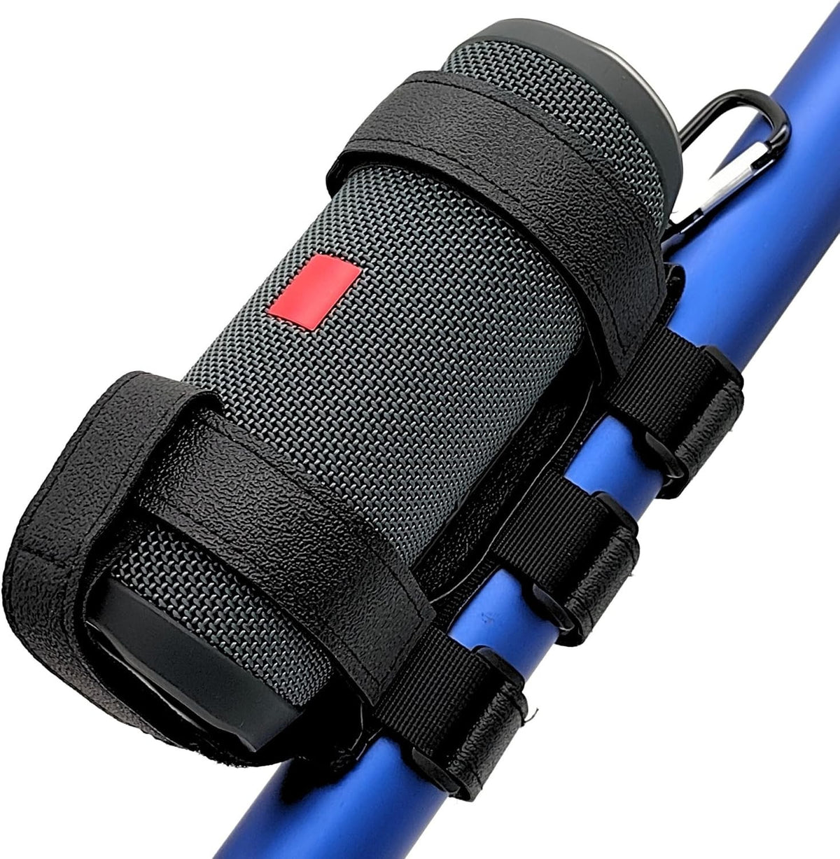 Golf Cart Bluetooth Speaker Mount - Heavy Duty Railing Strap for Portable Speakers