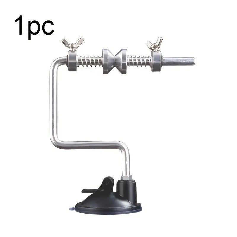 Portable Aluminum Fishing Line Spooler with Suction Cup Reel Spool System