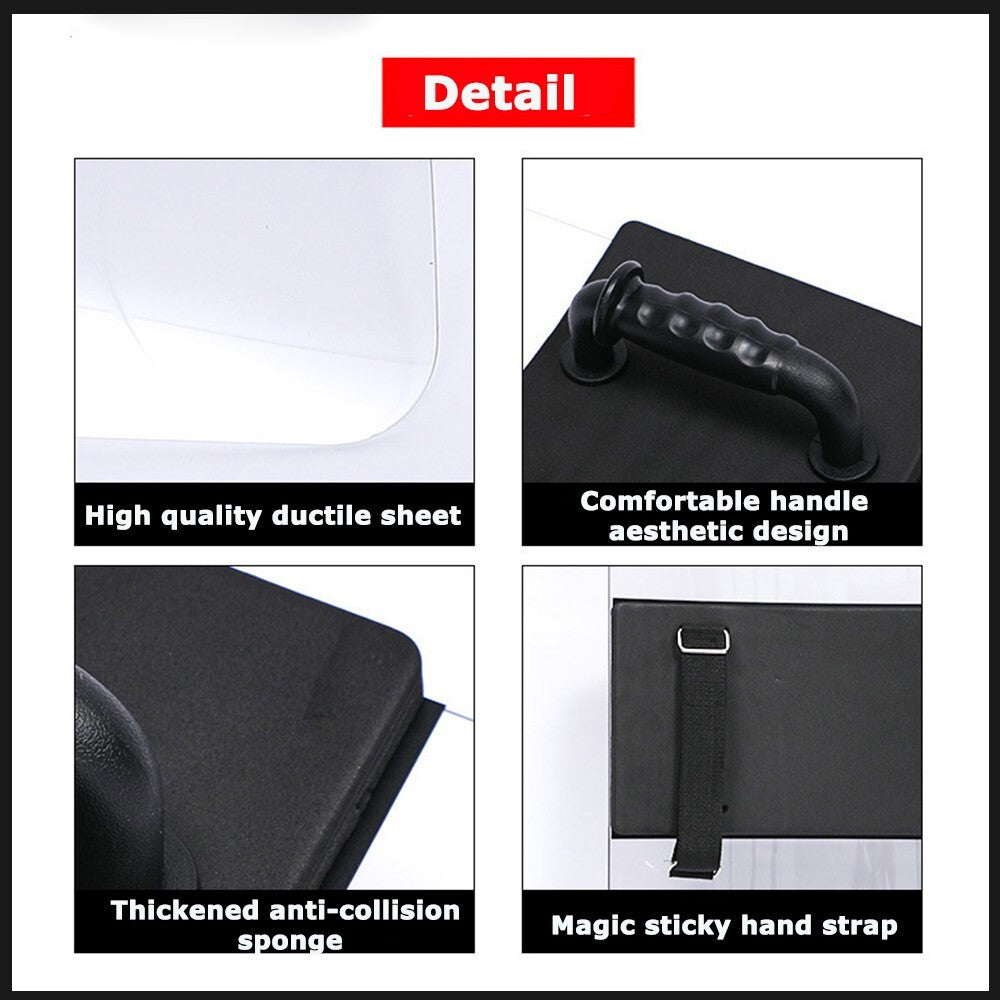 Handheld Anti-Riot Shield Security Equipment Portable Protective Barrier