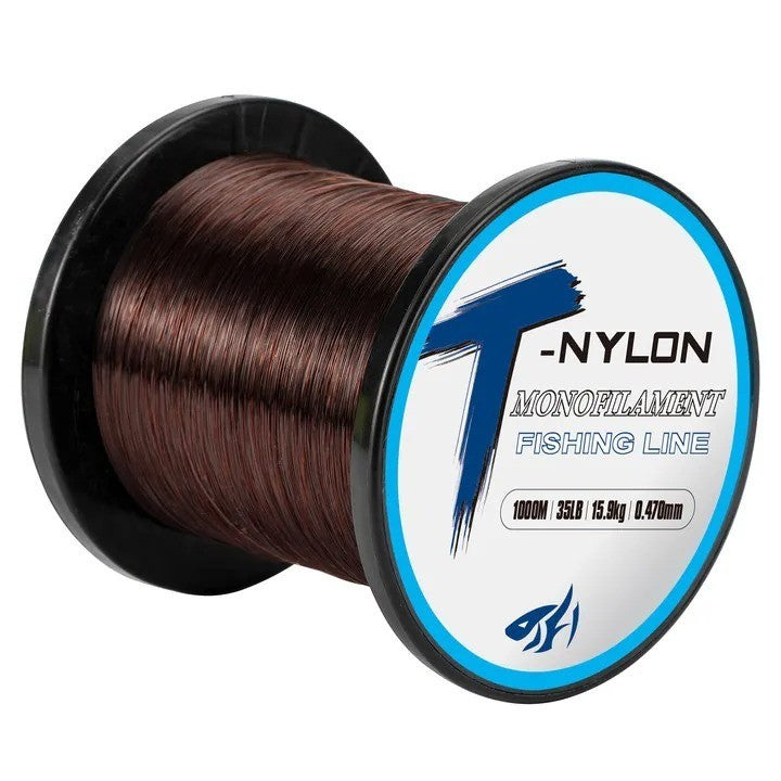 Super Strong Nylon Fluorocarbon Coated Fishing Line - Multiple Lengths & Colors