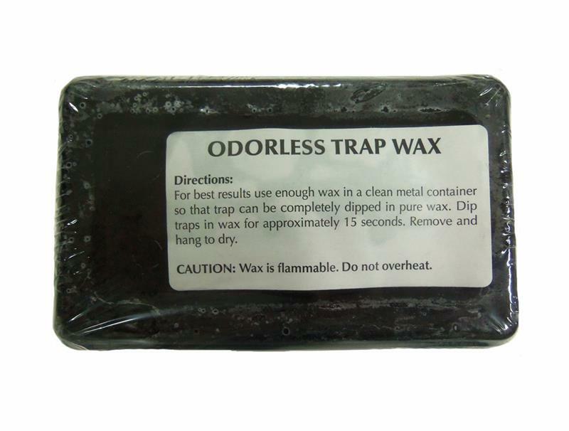 Odorless Trap Wax Bars for Land & Water Trapping - 1lb, 2lb, 3lb, 4lb Quantities & Color Options