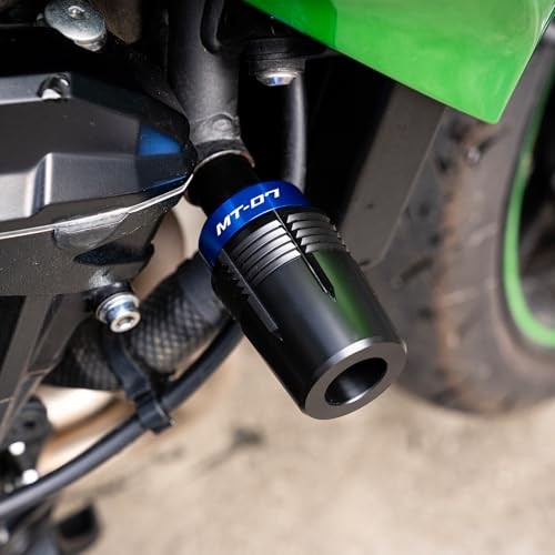 Motorcycle Frame Sliders Crash Protectors for Yamaha MT-07 FZ07 Tracer 2014-2026 Black