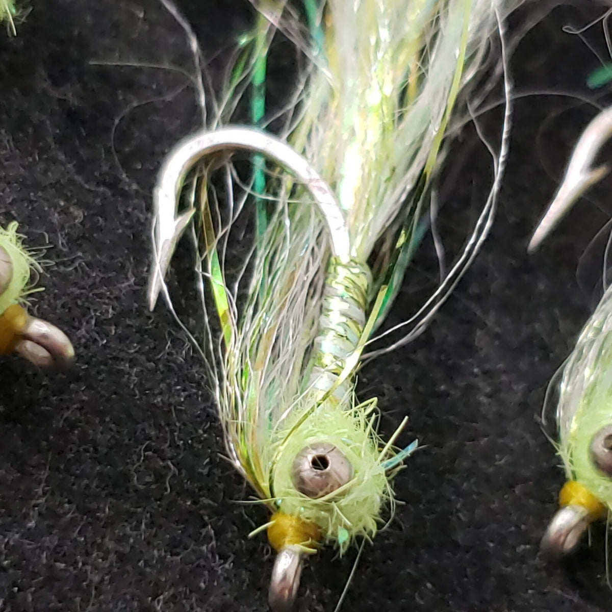 Saltwater Fishing Flies Sand Shrimp #6 - Bonefish Lure Set by Frontier Fly