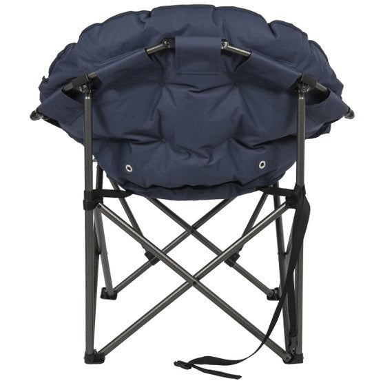 Portable Jumbo Padded Folding Camping Chair with Cup Holder - All Colors