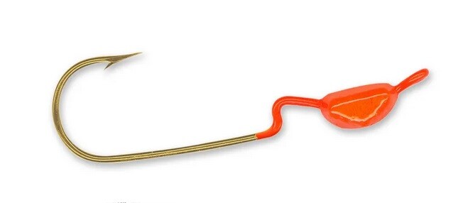 Crappie Weedless Slider Jig Heads 1/8oz 1/0 Hook Multiple Colors