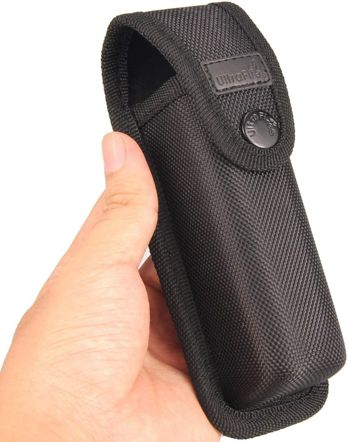 Tactical Flashlight Holster Nylon Case for Large Torch