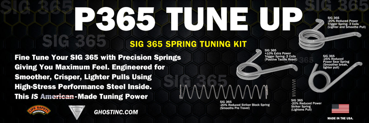 Spring Kit for Sig P365 P365XL P365X Micro Comp Trigger Tuning