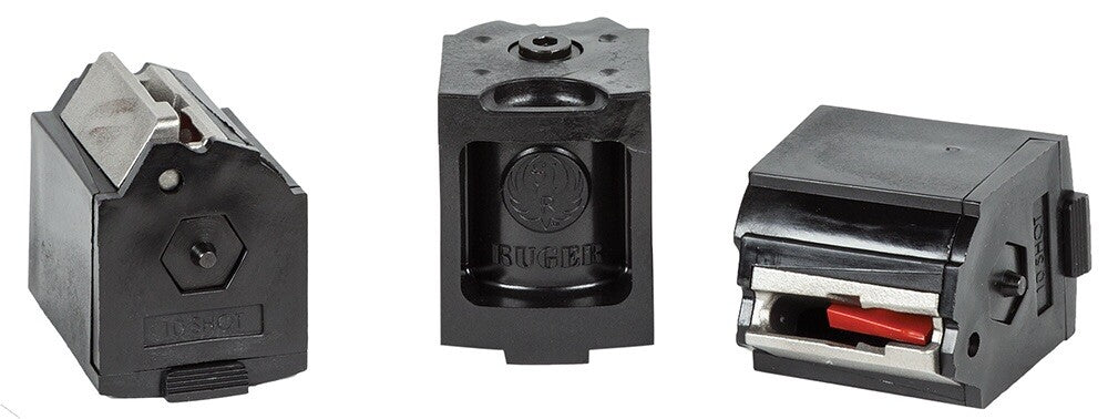Ruger 10/22 BX-1 22LR 10-Round Magazine Black 3 Pack - OEM Factory