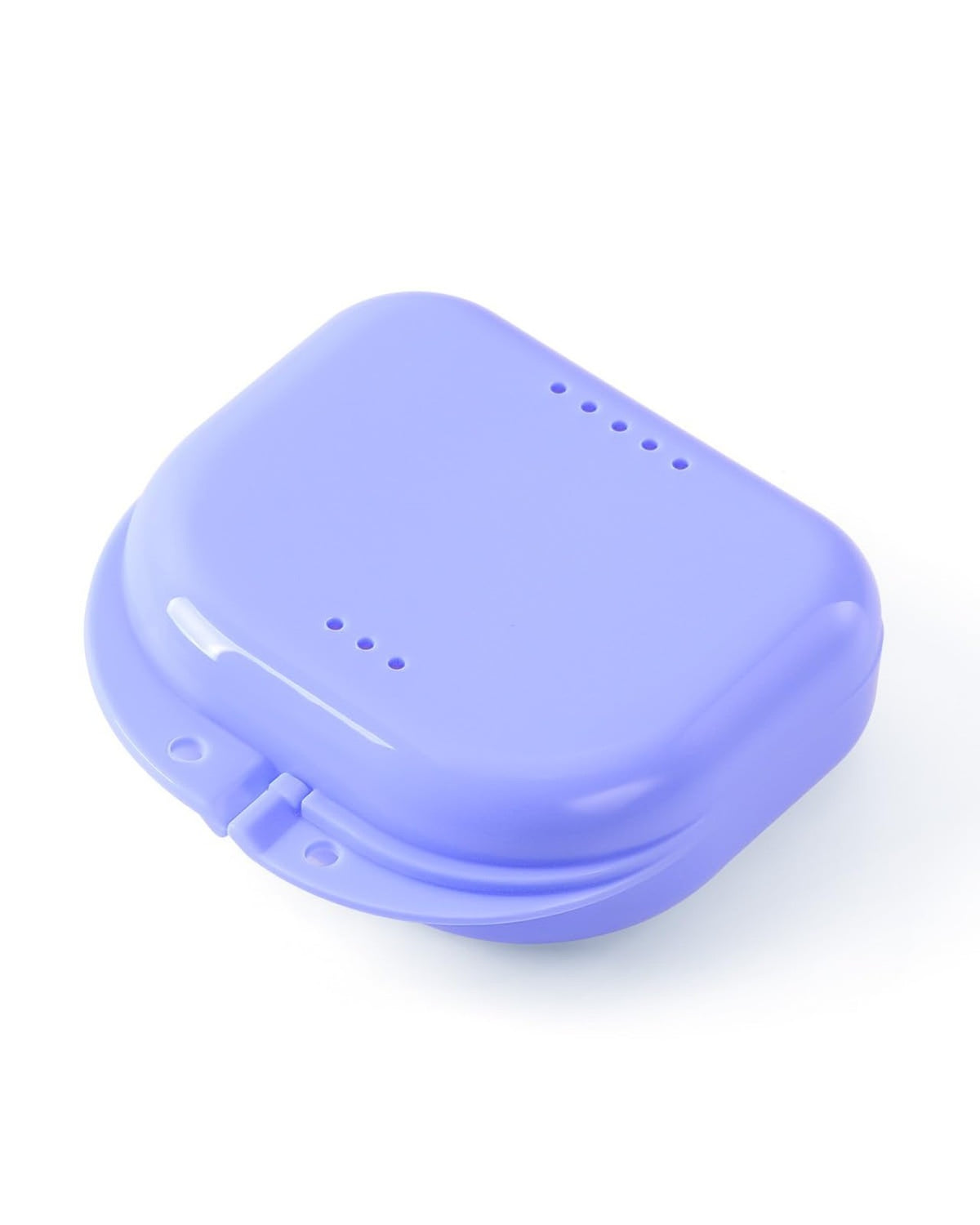 Retainer & Mouth Guard Case with Ventilation Holes - Dental Storage Container