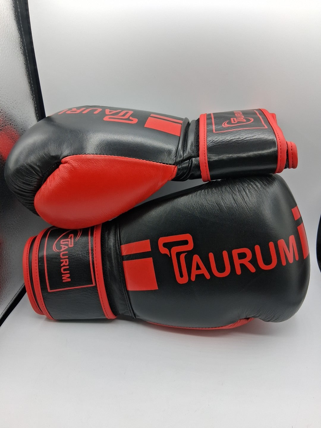 16oz Boxing MMA Gloves Red Black Heavy Bag Training Punch Gloves
