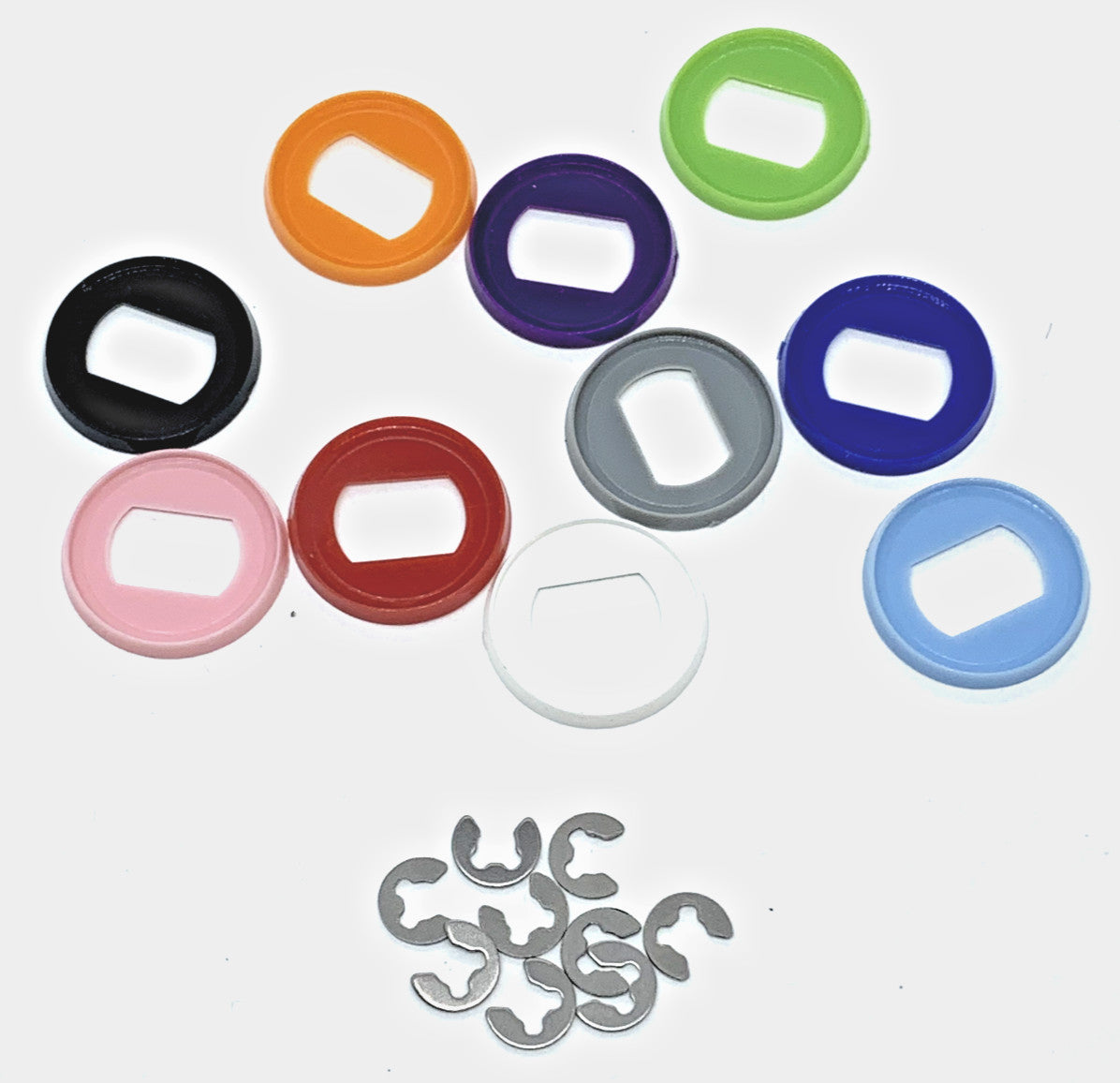 Fishing Reel Drag Nylon Washer and Clip for Newell Series Reels