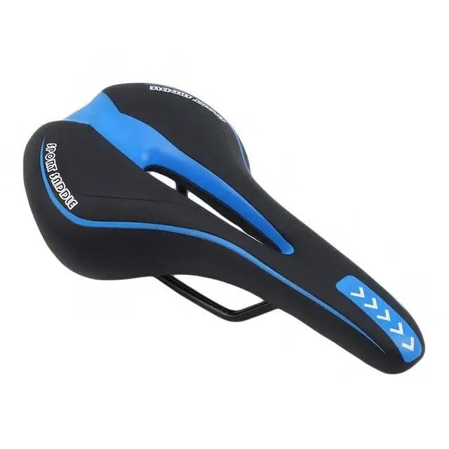 Soft Gel Bicycle Saddle Seat - Padded Mountain & Road Bike Cushion