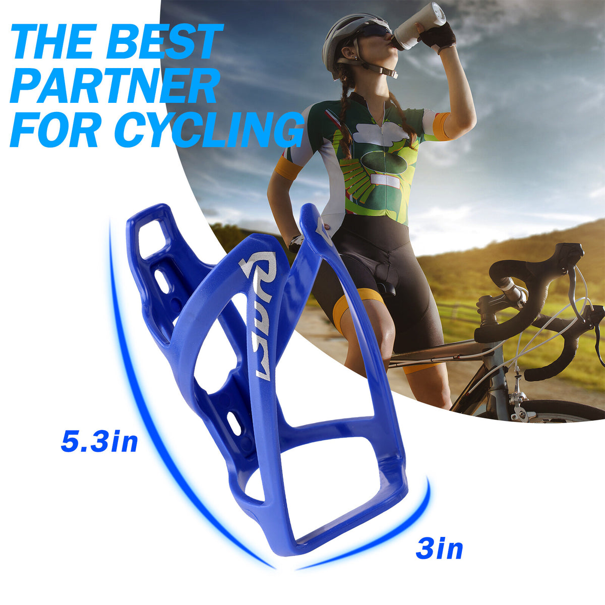Universal Bicycle Water Bottle Cage Lightweight Durable Bike Holder