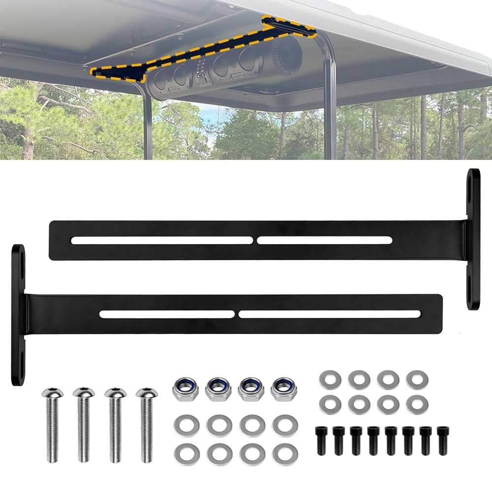 Golf Cart Soundbar Mount Bracket Adjustable Roof Mount for SE18 SE26 SEDS32