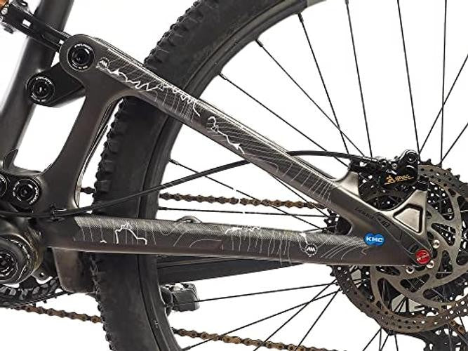 Universal Bike Frame Protector Set - 10 Pieces for Mountain & Trail Bikes