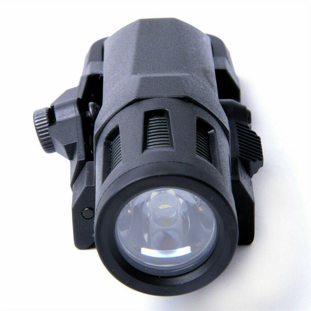 400 Lumen Tactical Weapon Mounted Flashlight with Rail Mount