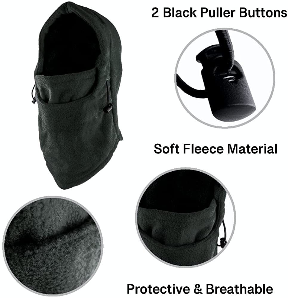 Windproof Fleece Face Mask for Cold Weather Ski Snowboarding Hiking