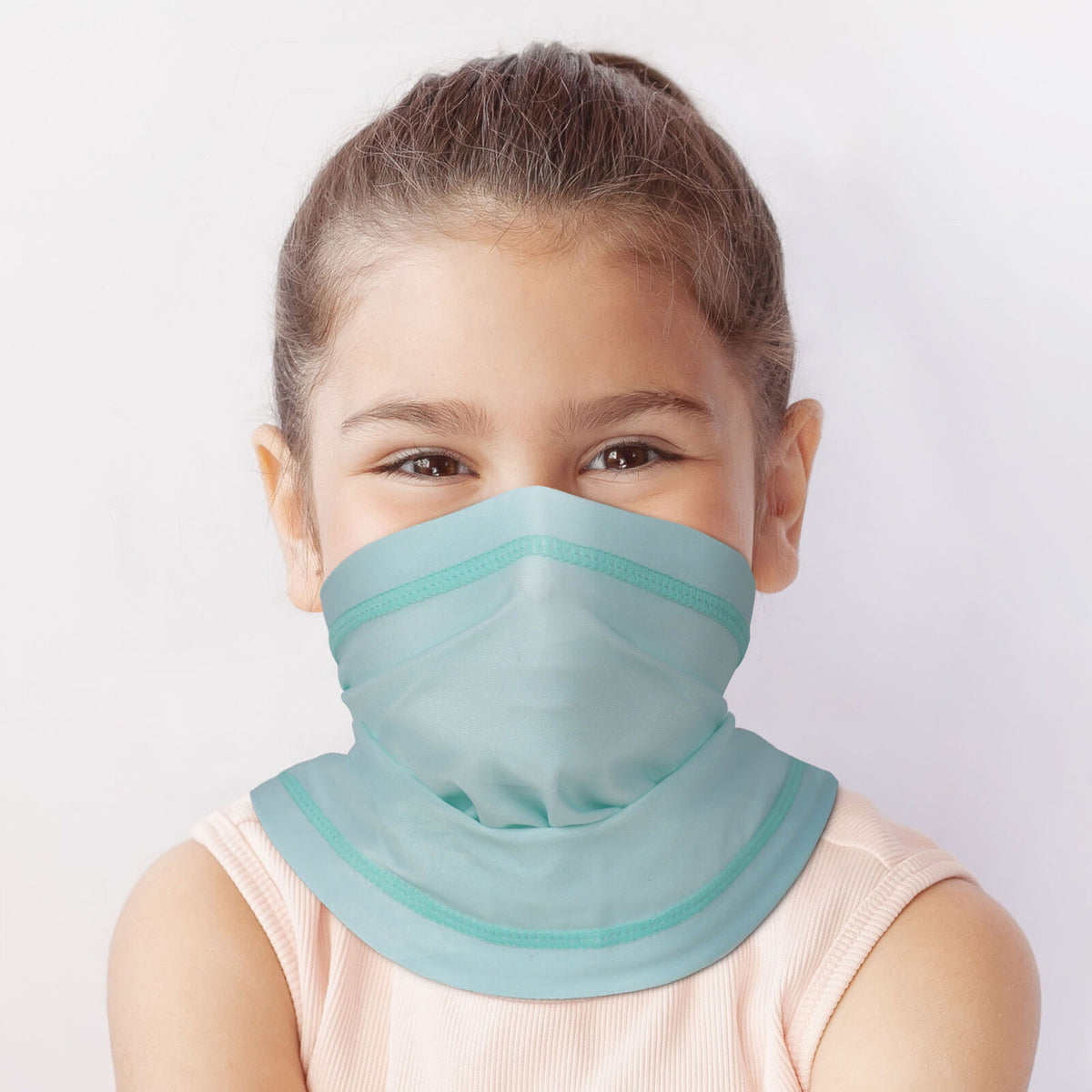 Kids UV Protection Breathable Neck Gaiter Face Mask Scarf Balaclava