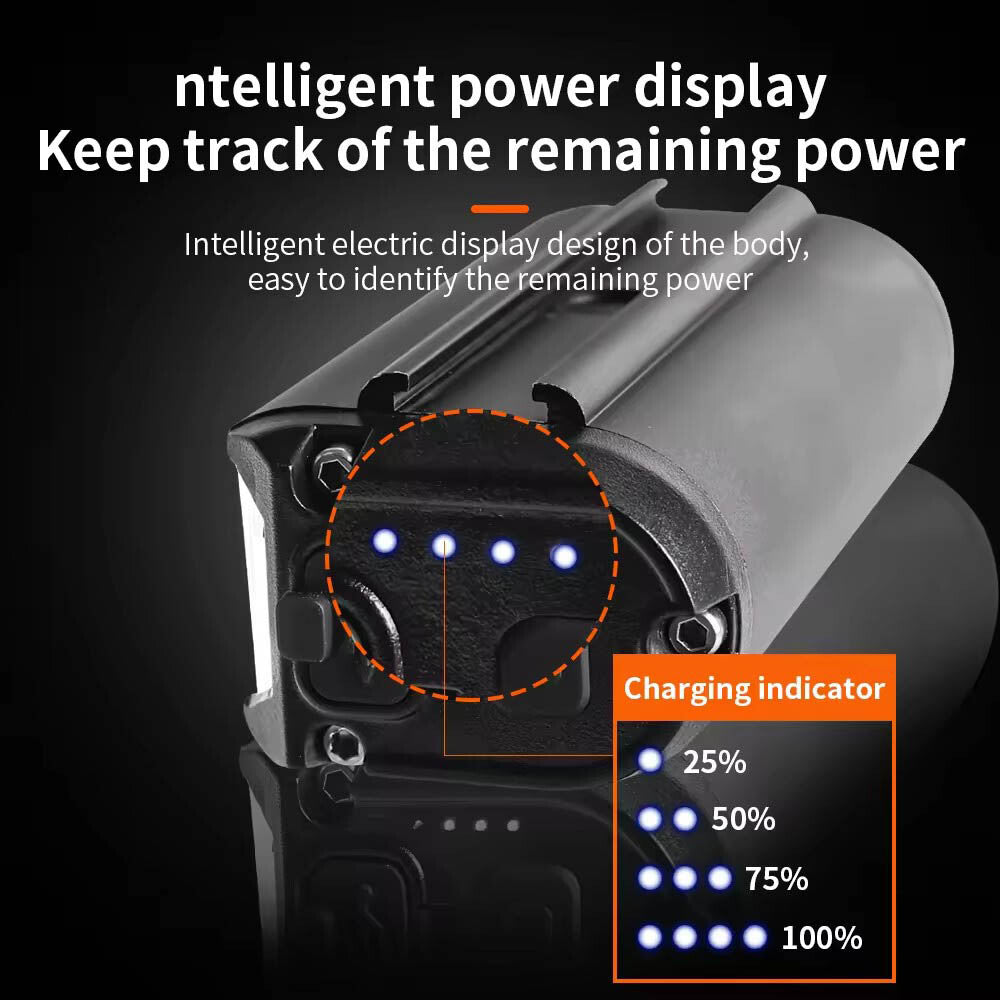 Waterproof Rechargeable LED Bike Headlight - Bright Front Bicycle Light