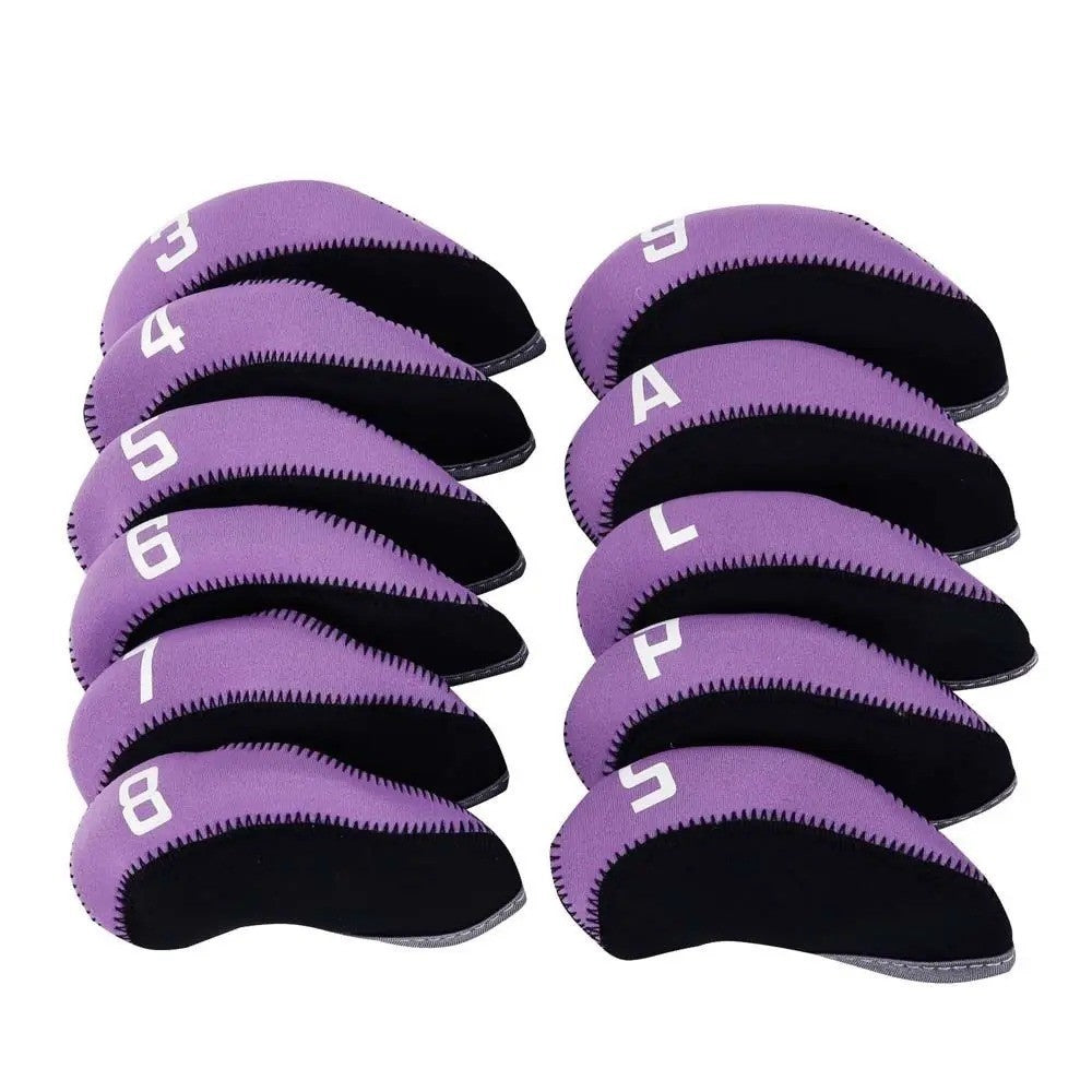 11Pcs Golf Head Cover Set for Irons - Protect Your Golf Clubs
