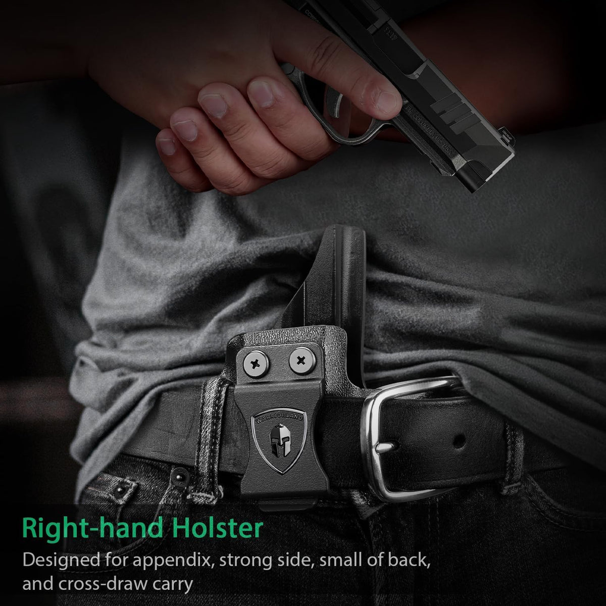 Kydex Holster for FN Reflex Pistols - Inside Waistband, Right-Hand, Optics Cut, Adjustable Cant