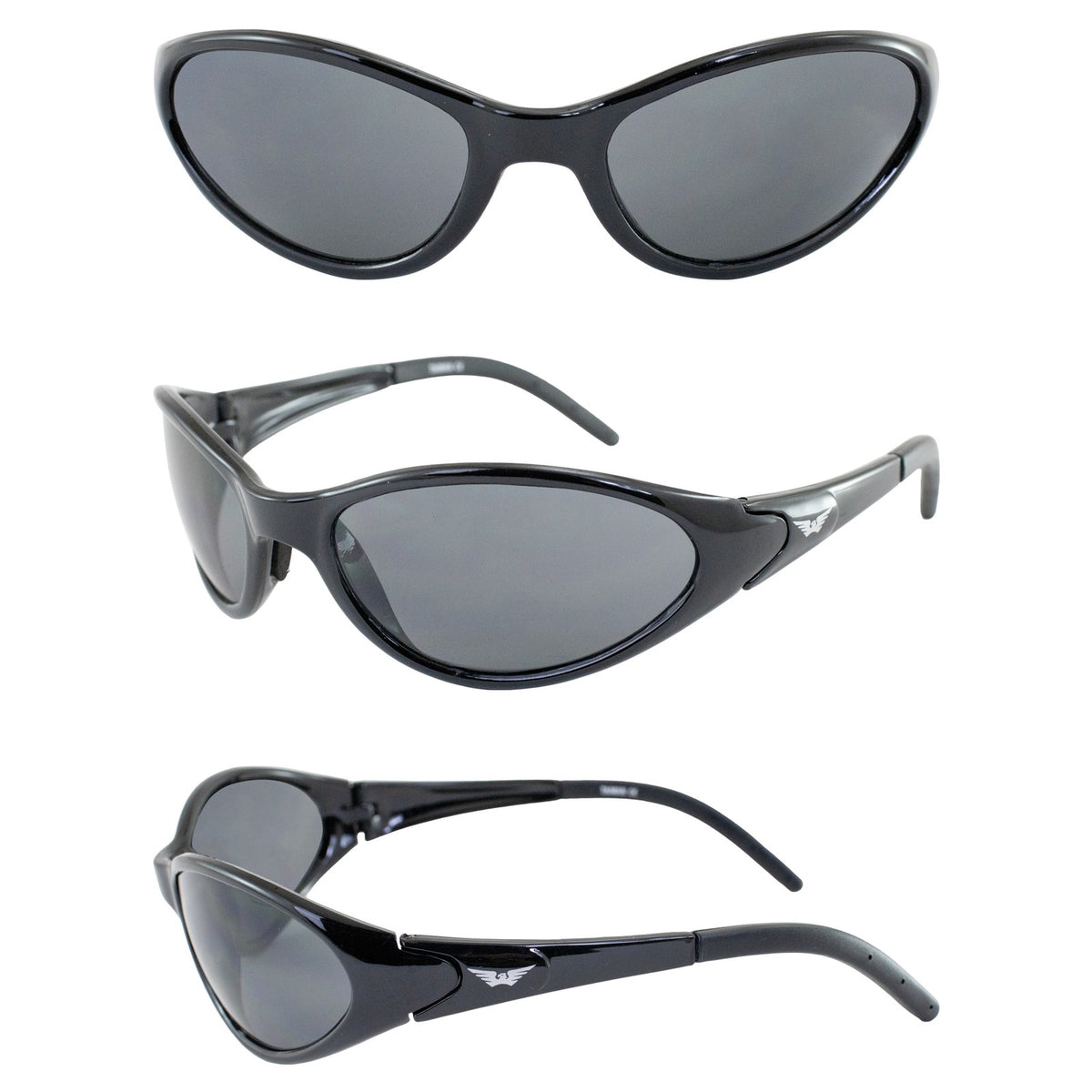 Ski Goggles with Smoke Tint Lenses UV400 Shatterproof Polycarbonate