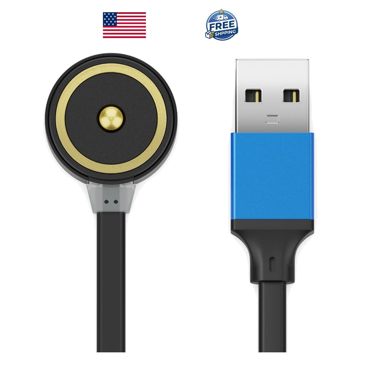 Universal Magnetic Charger for Olight Flashlights - Fast & Safe Charging