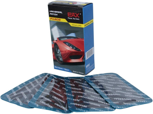 Heavy Duty Large Rectangle Tire Repair Patches (60x110mm) - 10 Pack