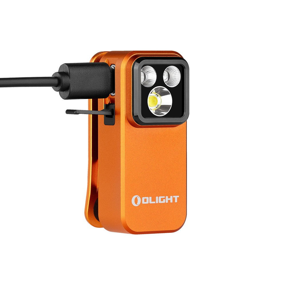 Rechargeable LED Headlamp with Multi-Mode Clipping & Magnetic Mount