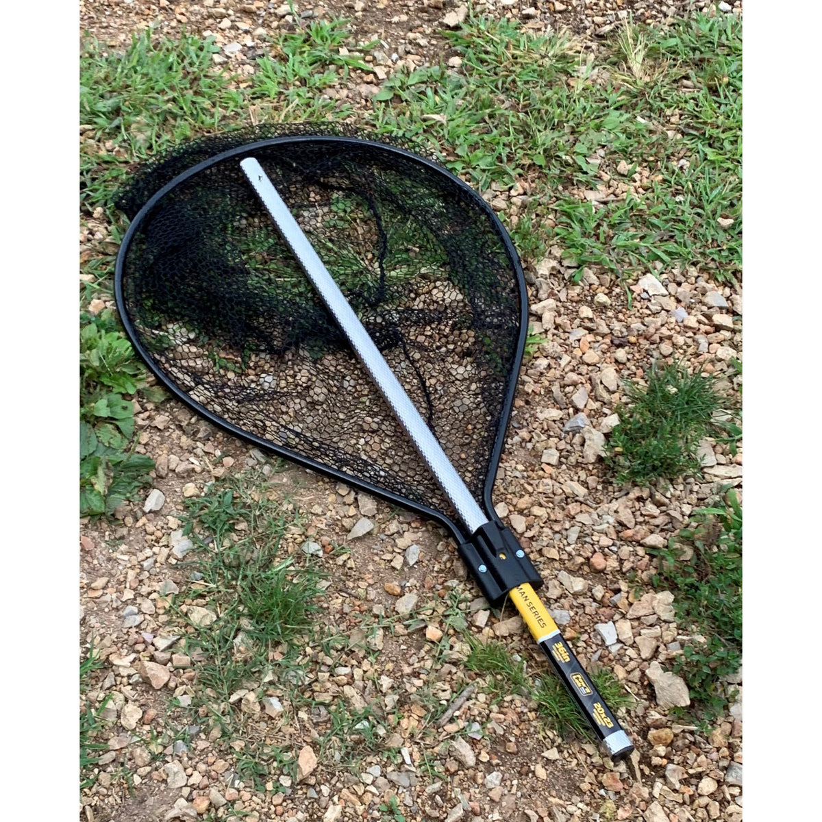 20 x 23 Fishing Landing Net with Collapsible 36-Inch Handle - Fish Catch & Release