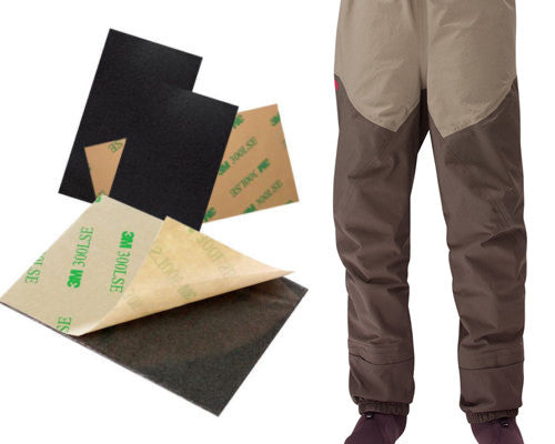 Fishing Waders Repair Patch Kit Peel & Stick Black Waterproof